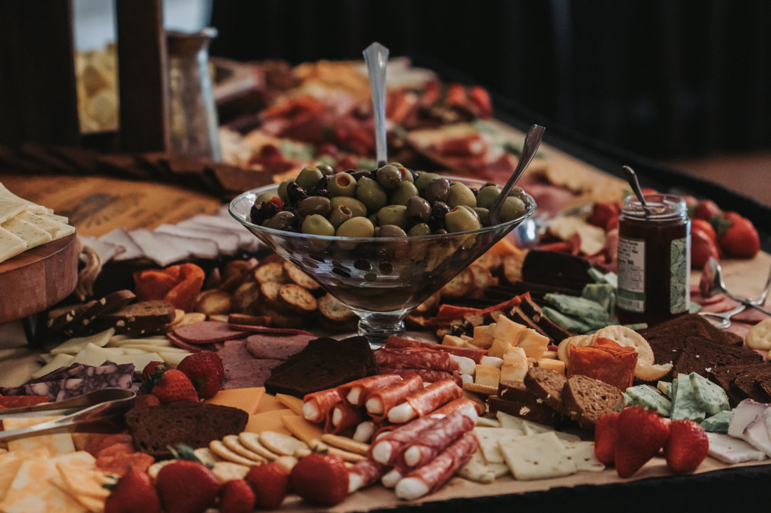 Catering and Creations charcuterie board